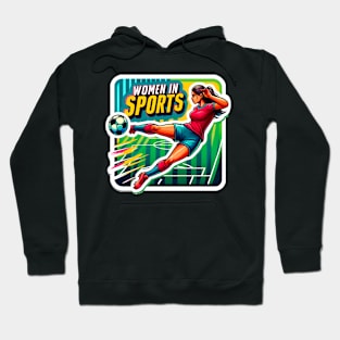 Athletic Women in Sports - Women's Soccer Pride Hoodie